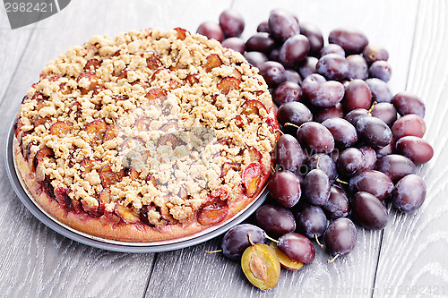 Image of plum cake