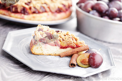 Image of plum cake