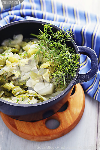 Image of stew cabbage