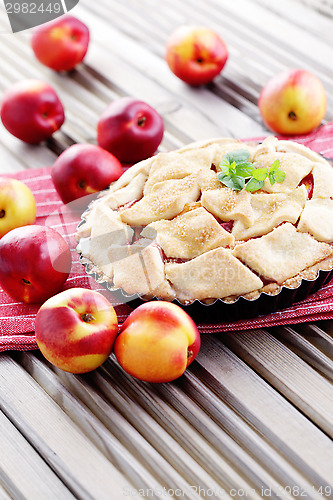 Image of nectarine tart