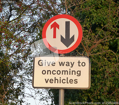 Image of Traffic sign