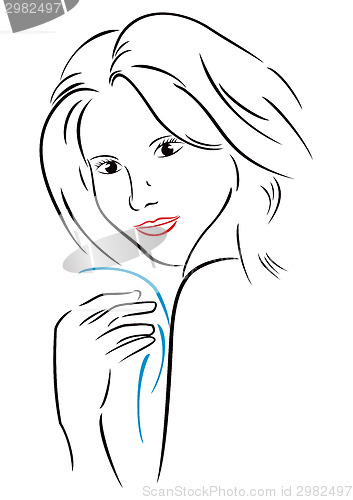 Image of Attractive woman