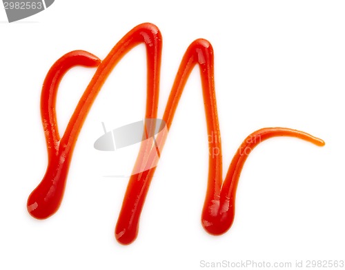 Image of ketchup or tomato sauce
