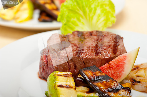 Image of grilled beef filet mignon