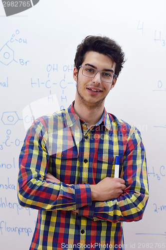 Image of teenage boy portrait