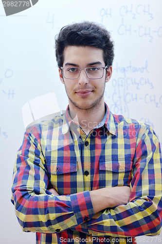 Image of teenage boy portrait