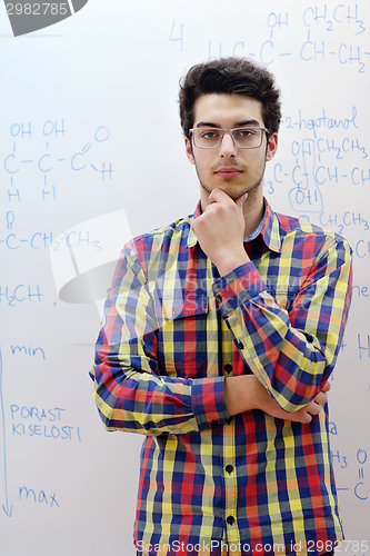 Image of teenage boy portrait