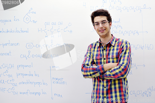 Image of teenage boy portrait