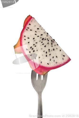 Image of Slice of dragonfruit