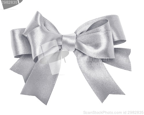 Image of Silver gray ribbon
