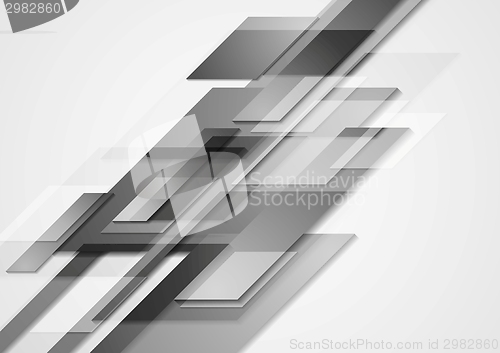 Image of Grey hi-tech vector motion design