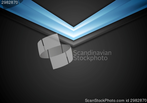 Image of Dark corporate abstract vector background