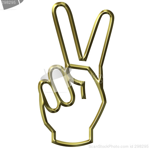 Image of Victory Hand Sign