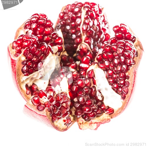 Image of Ripe pomegranate fruit