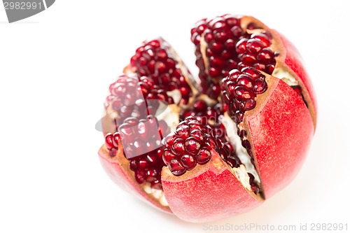 Image of Ripe pomegranate fruit