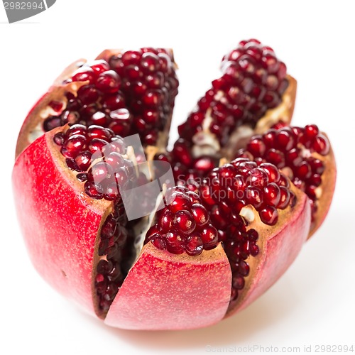 Image of Ripe pomegranate fruit