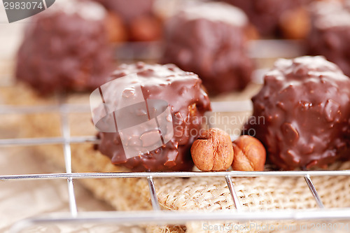 Image of hazelnut pralines