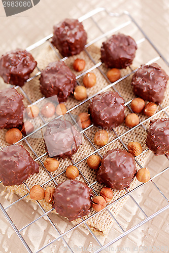 Image of hazelnut pralines