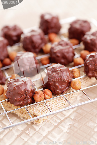 Image of hazelnut pralines