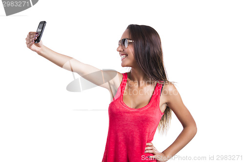 Image of Taking a selfie