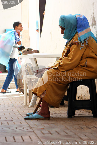 Image of Old Moroccan woman