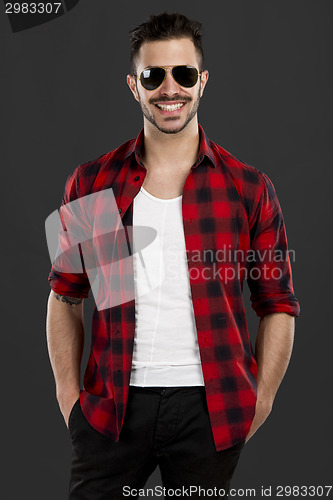 Image of Handsome young man
