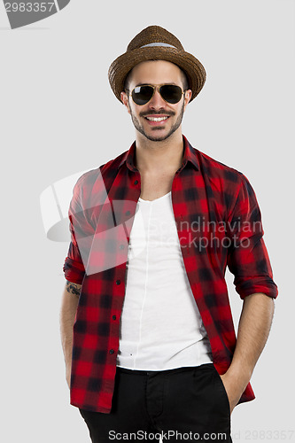 Image of Handsome young man