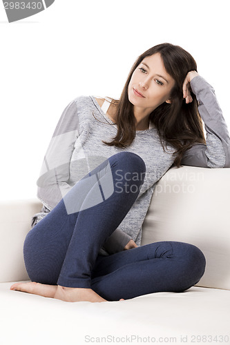 Image of Relaxing on the sofa