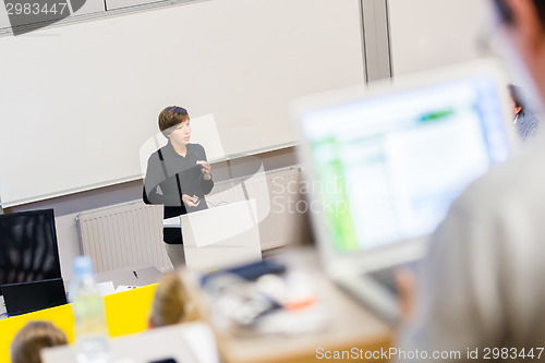 Image of Lecture at university.