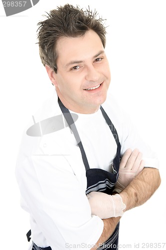 Image of Smiling Butcher
