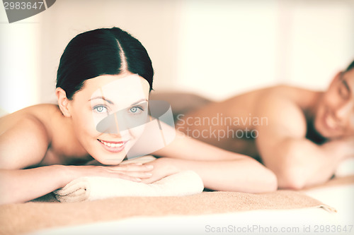 Image of couple in spa