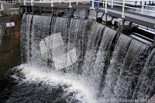 Image of Canal lock gates