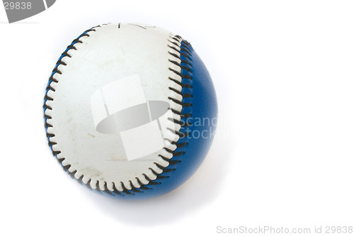 Image of used baseball