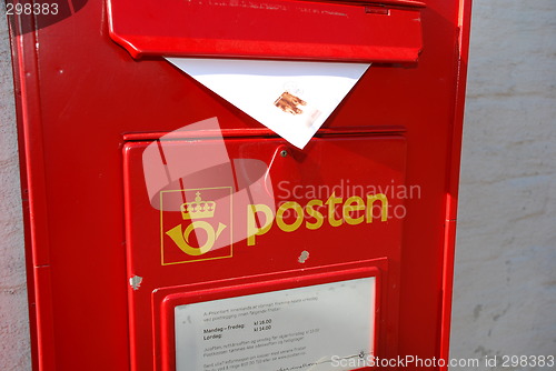 Image of Norwegian postbox