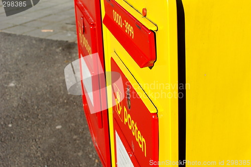 Image of Norwegian postboxes