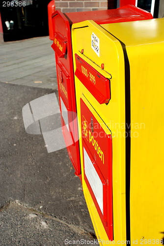 Image of Two Norwegian postboxes