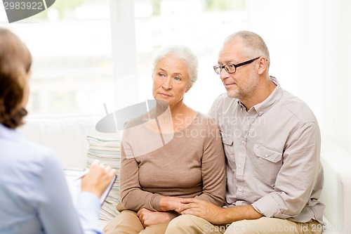 Image of senior couple at home