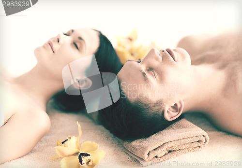 Image of couple in spa