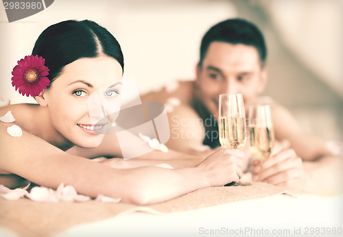 Image of couple in spa