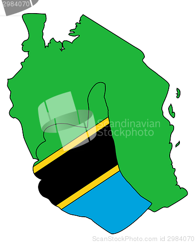 Image of Hand signal from Tansania