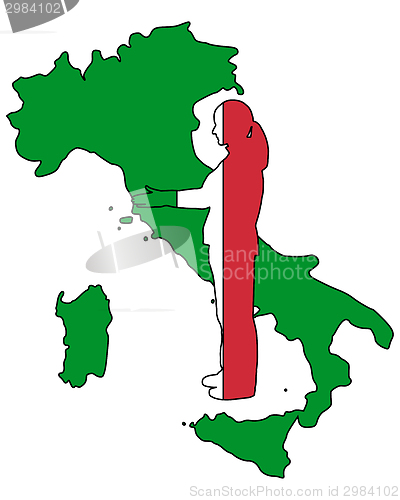 Image of Italian handshake