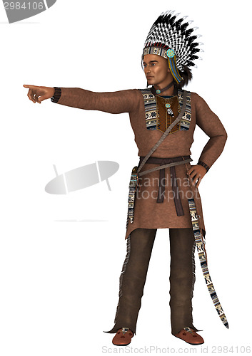 Image of Native American Man