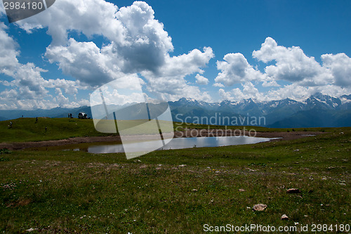 Image of Hiking in mountain