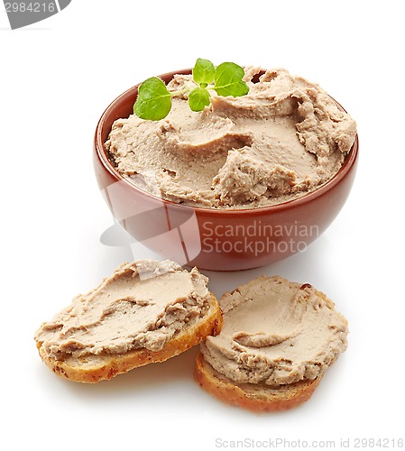 Image of bowl of liver pate 