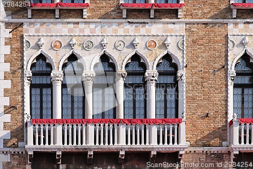 Image of Venetian windows