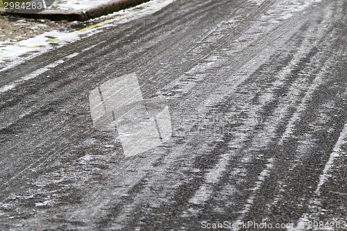 Image of Freezing ice