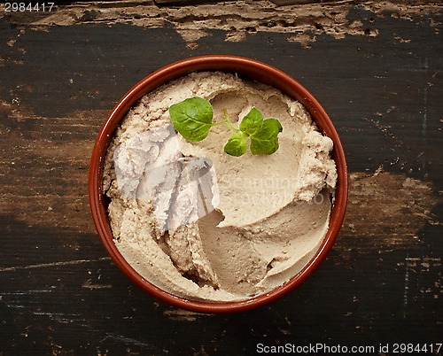 Image of bowl of liver pate