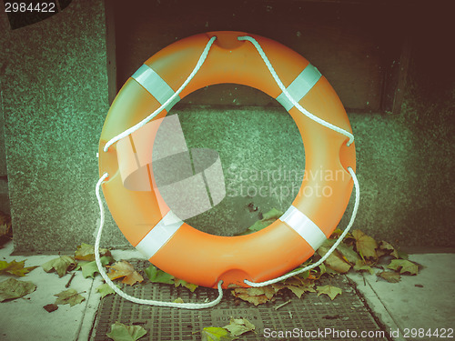 Image of Retro look Lifebuoy