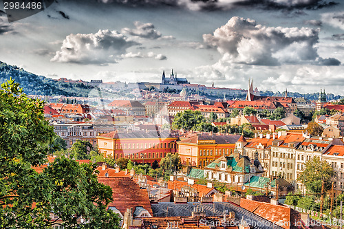 Image of Red rooftops of Prague