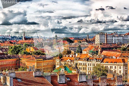 Image of Red rooftops of Prague